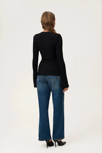 Lugo Cardigan Black