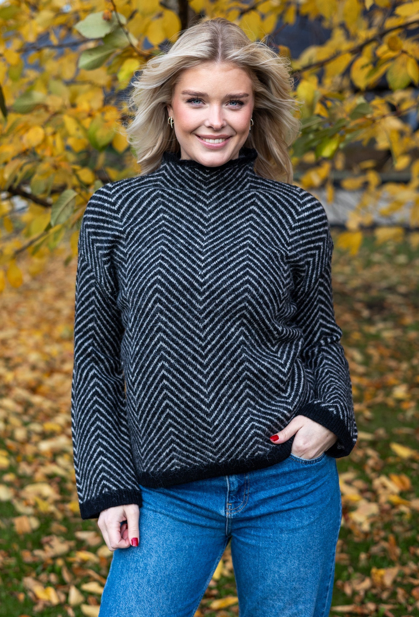 KNIT O NECK - BIRCH - SELECTED FEMME main image 0
