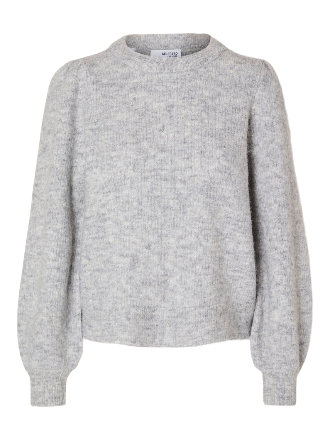 Lulu Long Sleeve Knit O-Neck Yellow main image 1