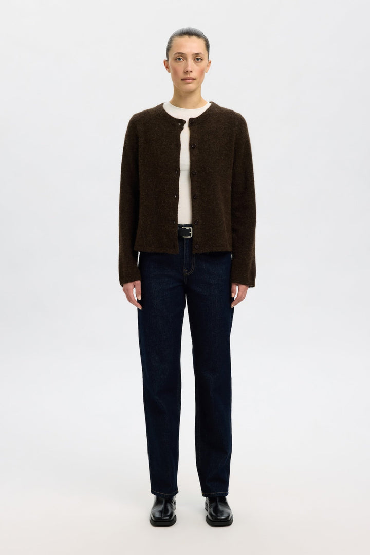 Lulu New Ls Knit Cardigan Delicioso Melange | Genser | Smuk - Dameklær på nett