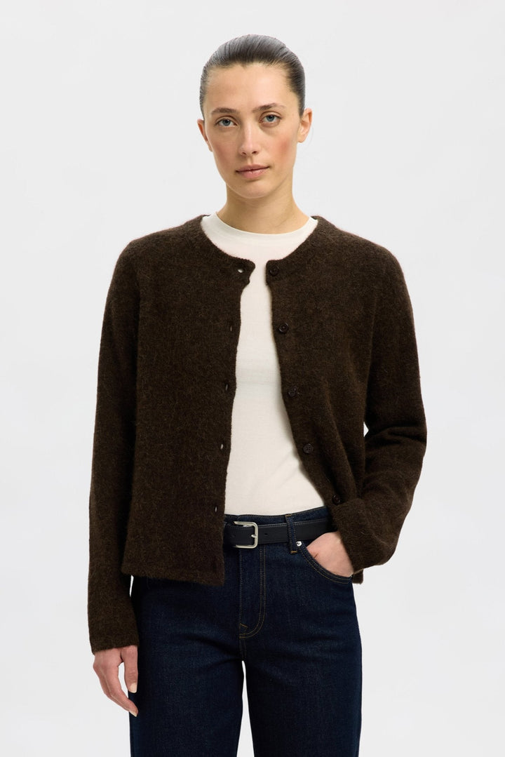 Lulu New Ls Knit Cardigan Delicioso Melange | Genser | Smuk - Dameklær på nett