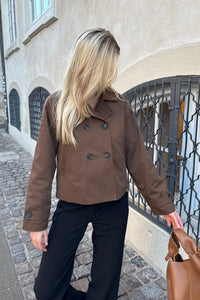 Luna Trenchcoat Dark Brown