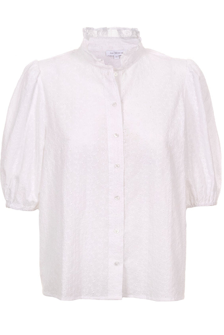 Lyla Blouse White | Skjorter og bluser | Smuk - Dameklær på nett