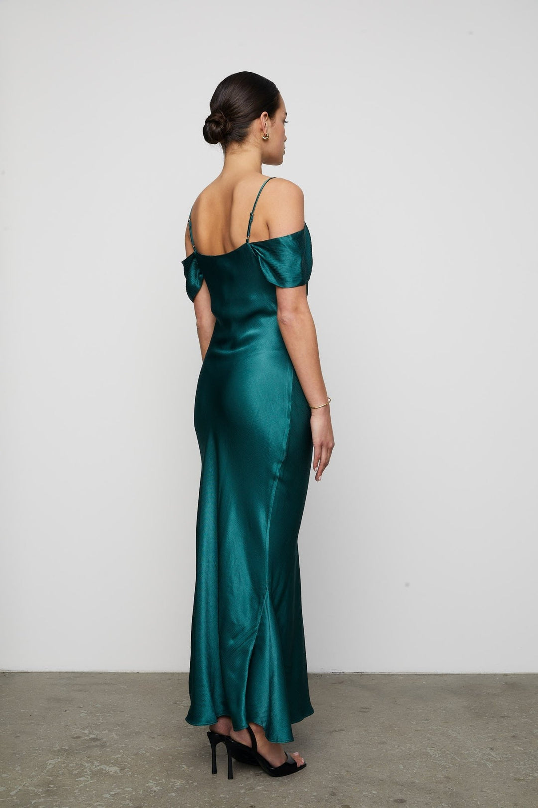 Lyra Dress Emerald Green | Kjoler | Smuk - Dameklær på nett
