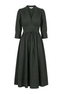 Maria Dress Moss Green