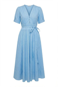 Maria Dress Seaside Stripe