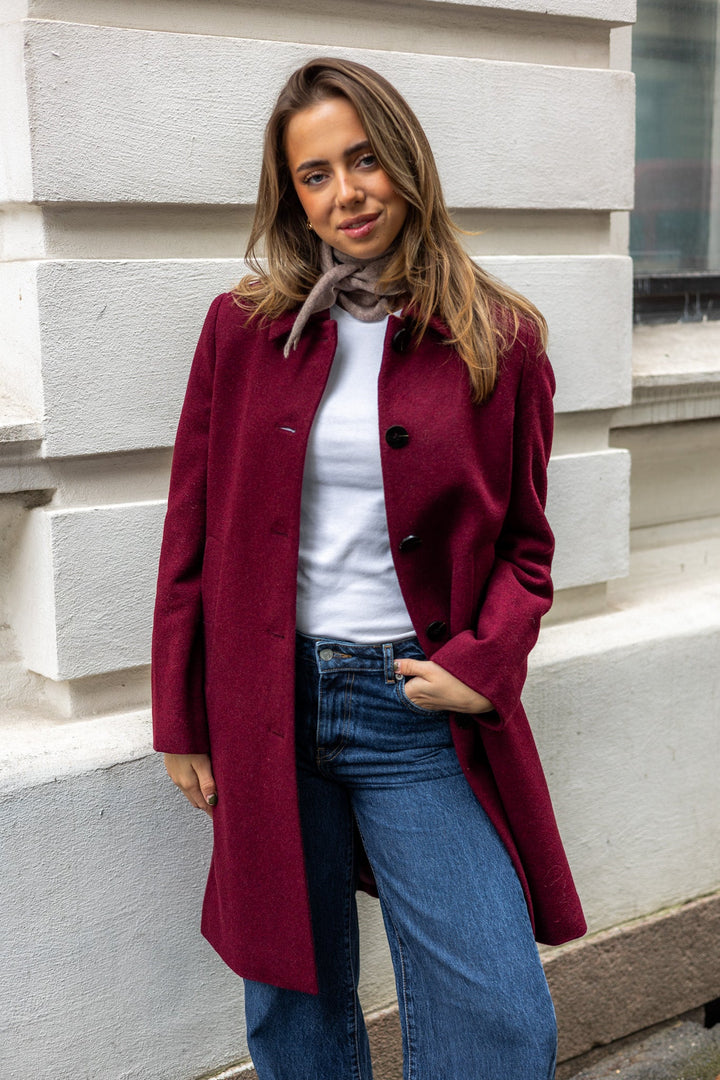 Maria Narrow Cashmere Scarf Fungi Melange | Accessories | Smuk - Dameklær på nett