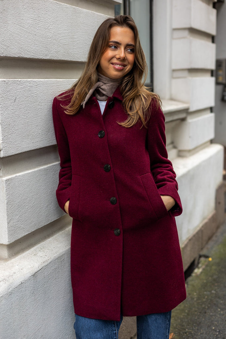 Maria Narrow Cashmere Scarf Fungi Melange | Accessories | Smuk - Dameklær på nett