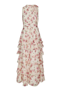 Marli Amazing Chiffon Rose Dress Rose