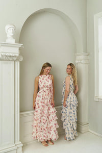 Marli Amazing Chiffon Rose Dress Rose