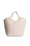 Maya Braided Tote Bag Raw