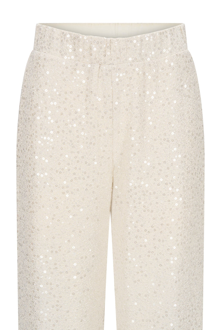 Maya Trouser Winter White | Bukser | Smuk - Dameklær på nett