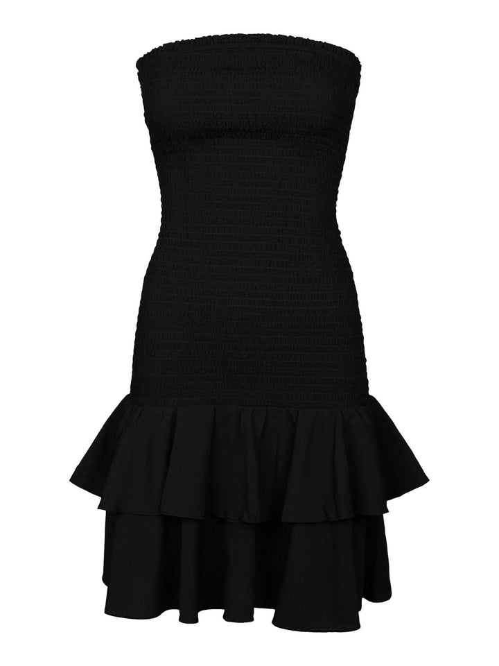 Mikka Solid Smock Dress Black | Kjoler | Smuk - Dameklær på nett