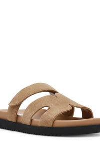 Missile Sandals Taupe Suede
