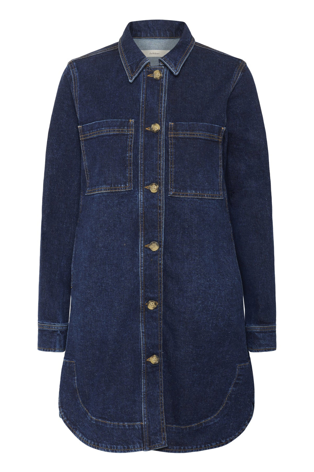 Nanaiw Denim Dress Dark Wash Denim | Kjoler | Smuk - Dameklær på nett