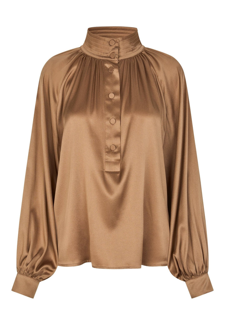 Nicola Blouse Russet | Skjorter og bluser | Smuk - Dameklær på nett