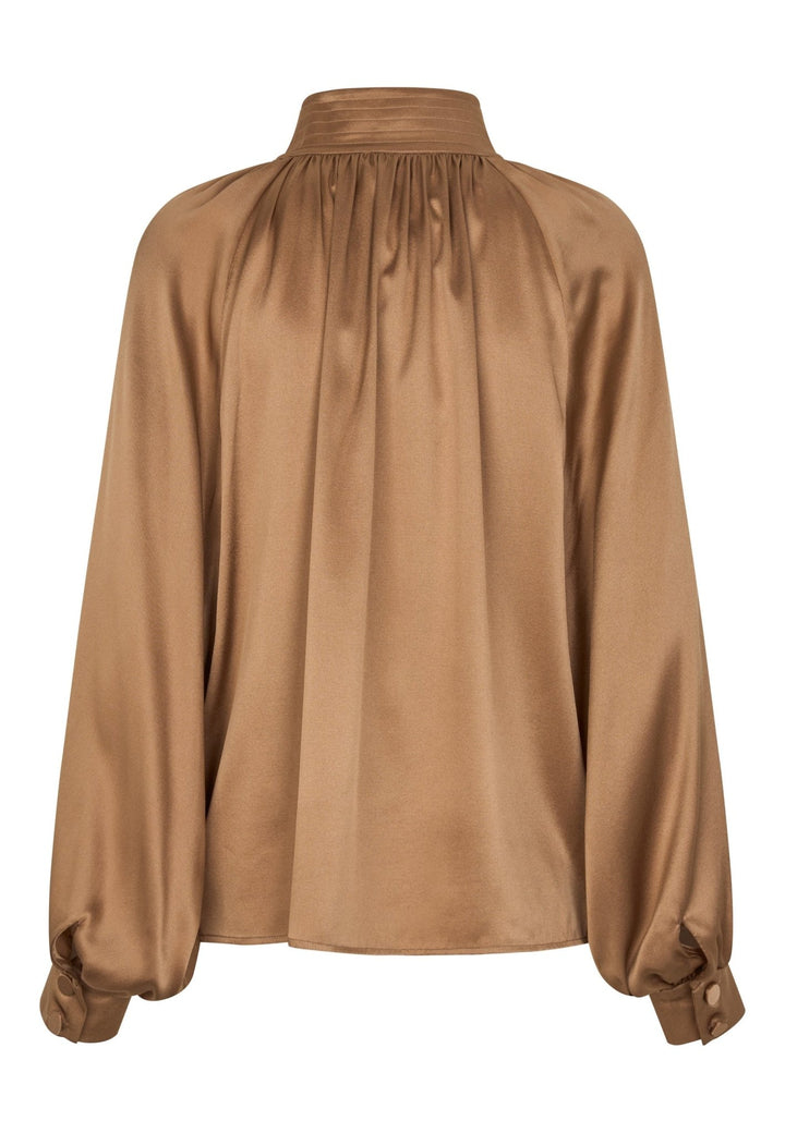 Nicola Blouse Russet | Skjorter og bluser | Smuk - Dameklær på nett