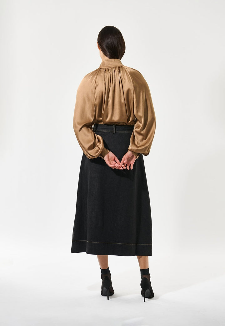 Nicola Blouse Russet | Skjorter og bluser | Smuk - Dameklær på nett