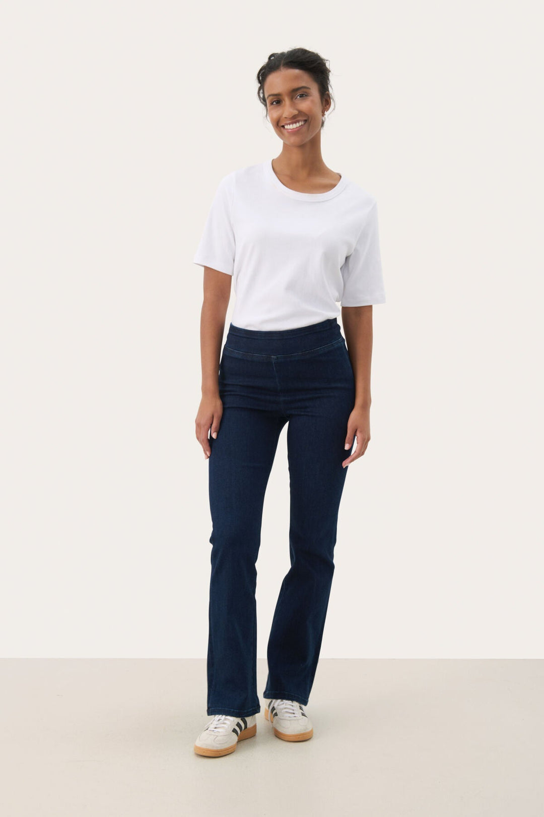 Nikelaspw Pants Dark Blue Denim | Bukser | Smuk - Dameklær på nett