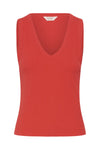 Nikkia Top Poppy Red