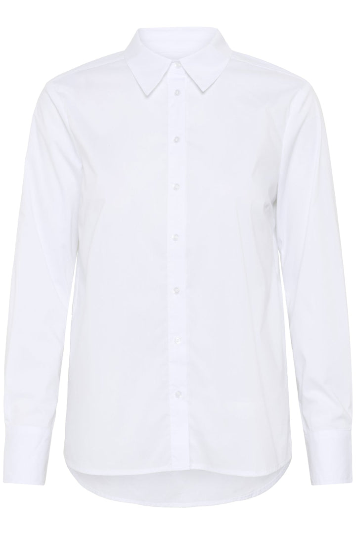 Niminipw Shirt Bright White | Skjorter og bluser | Smuk - Dameklær på nett