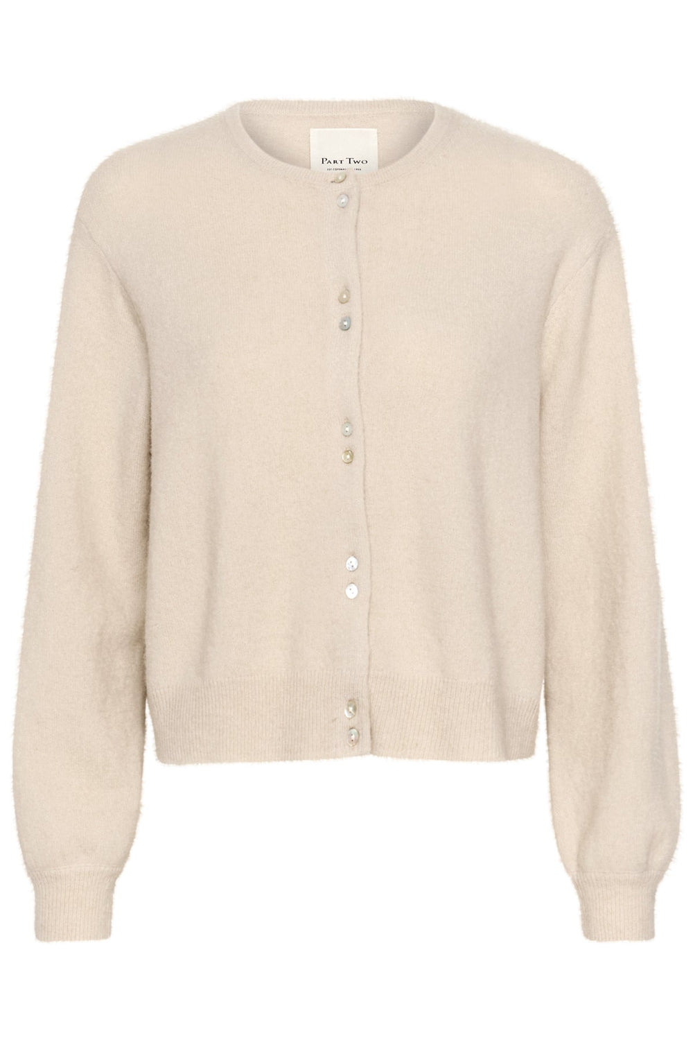 Ninell Cardigan French Oak Melange | Genser | Smuk - Dameklær på nett