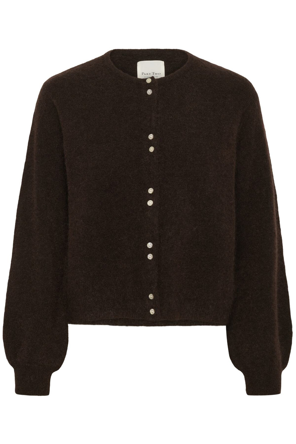 Ninell Cardigan Ganache Melange | Genser | Smuk - Dameklær på nett