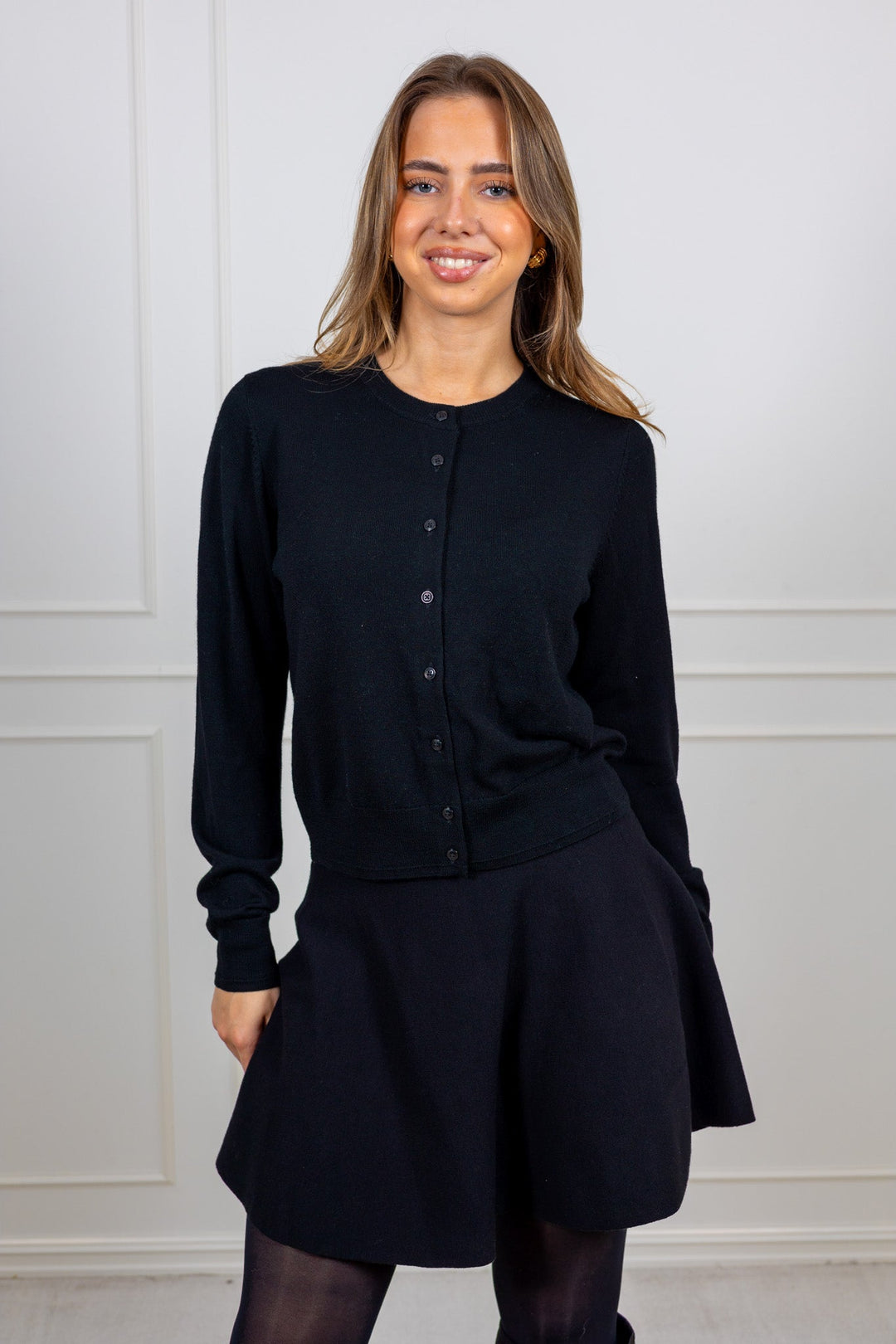 Noelanipw Cardigan Black | Genser | Smuk - Dameklær på nett