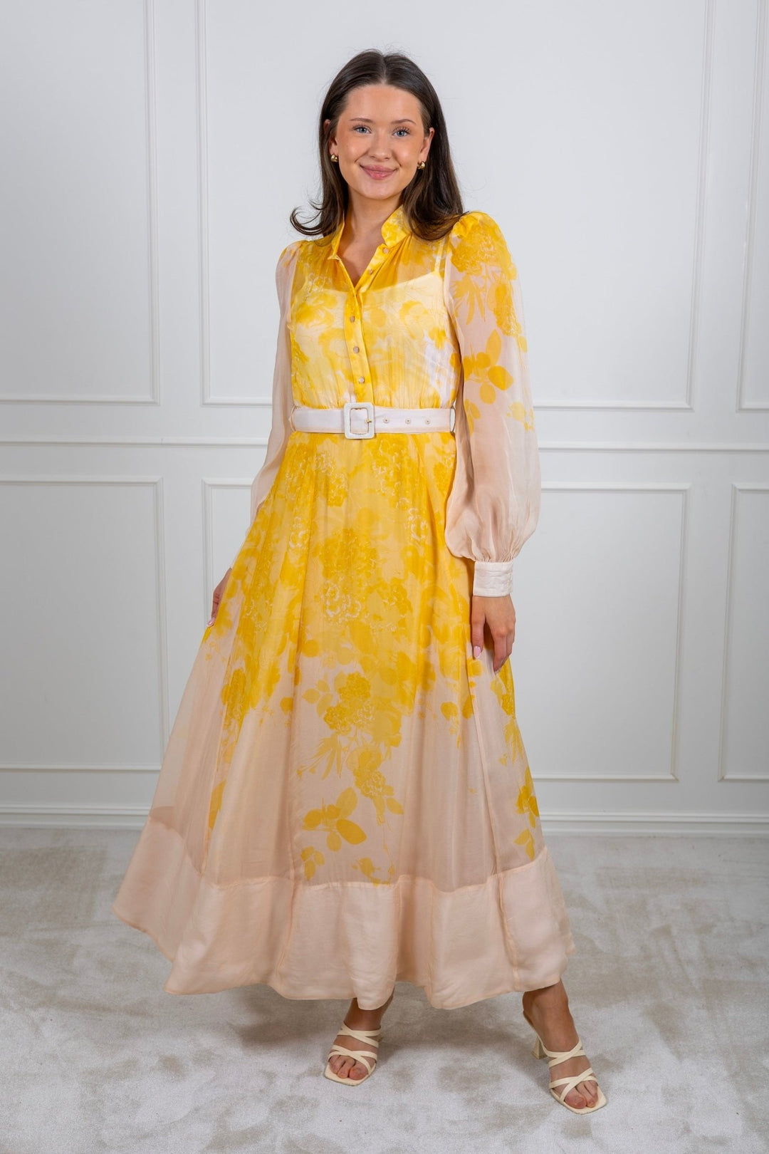 Organza Belt Dress Daylight | Kjoler | Smuk - Dameklær på nett