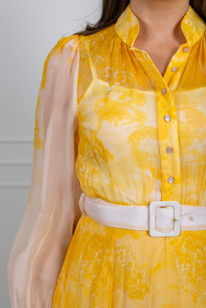 Organza Belt Dress Daylight | Kjoler | Smuk - Dameklær på nett