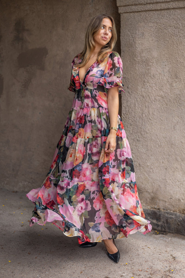 Organza Ruffle Dress Winter Breeze | Kjoler | Smuk - Dameklær på nett