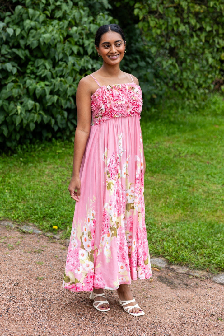 Organza Strap Dress Cherry Blossom | Kjoler | Smuk - Dameklær på nett