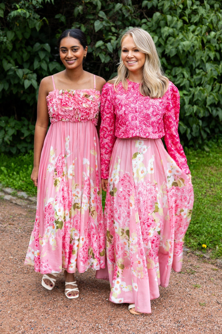 Organza Strap Dress Cherry Blossom | Kjoler | Smuk - Dameklær på nett