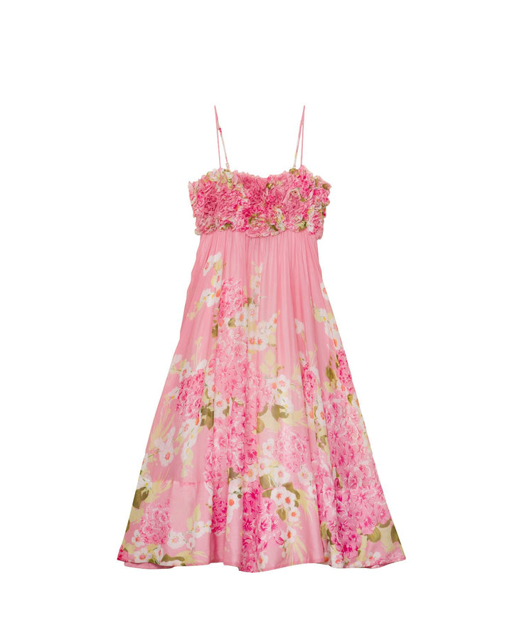 Organza Strap Dress Cherry Blossom | Kjoler | Smuk - Dameklær på nett