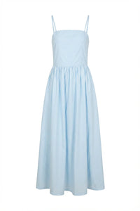 Rose Midi Dress Blue
