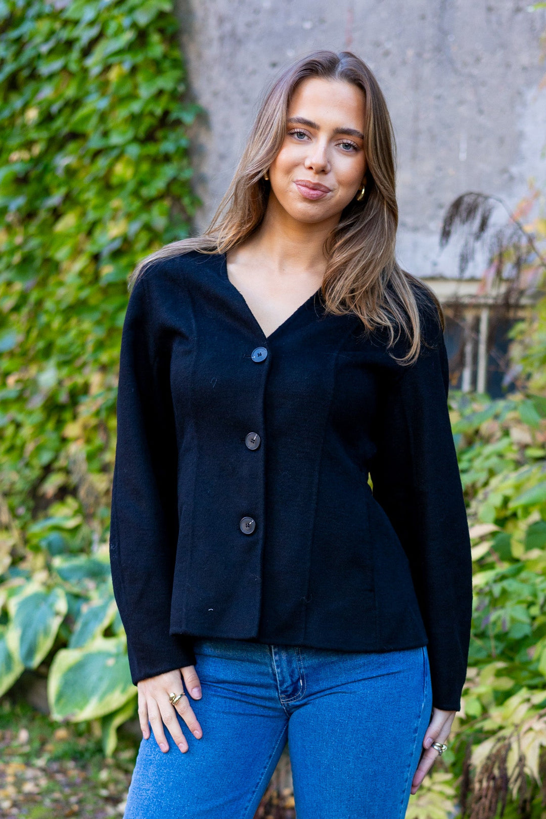 Palma Lano Handmade Jacket Black | Yttertøy | Smuk - Dameklær på nett