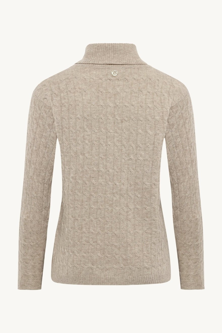 Panita Knit Feather Mel. | Genser | Smuk - Dameklær på nett