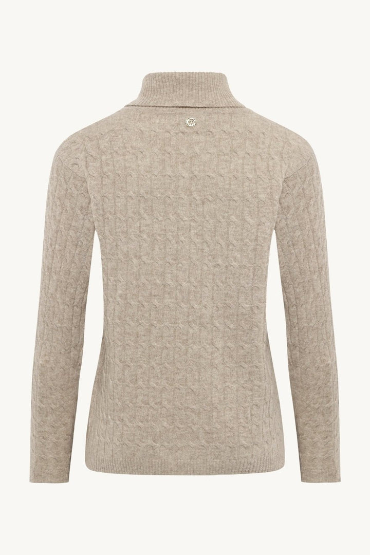Panita Knit Feather Mel. | Genser | Smuk - Dameklær på nett