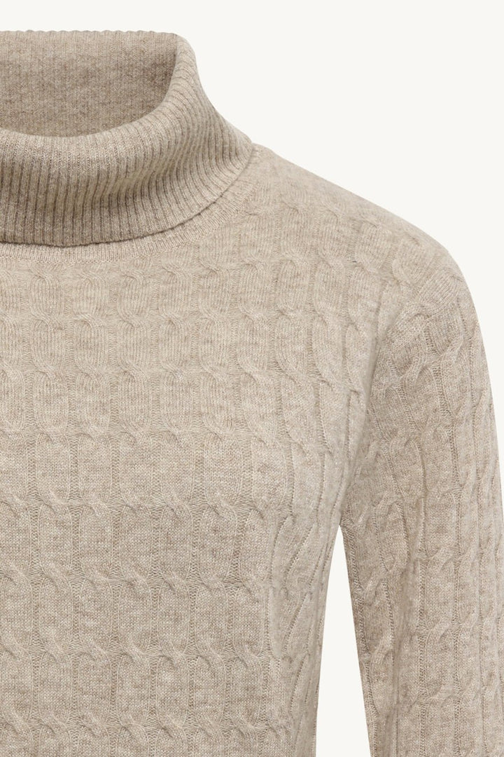 Panita Knit Feather Mel. | Genser | Smuk - Dameklær på nett