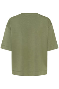 Pannieiw Oversize Tshirt Dusty Olive