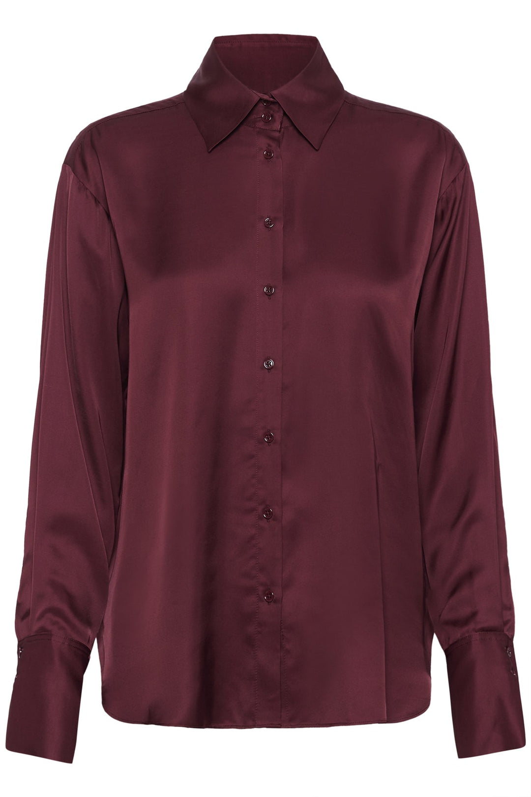 Paulineiw Shirt Cabernet | Skjorter og bluser | Smuk - Dameklær på nett