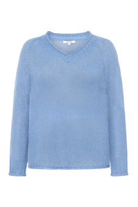Peach Pullover Vista Blue