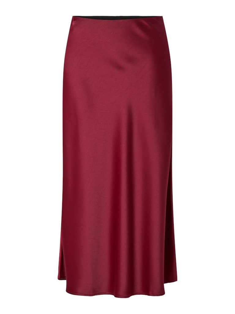 Pella Hw Midi Skirt Tibetan Red | Skjørt | Smuk - Dameklær på nett