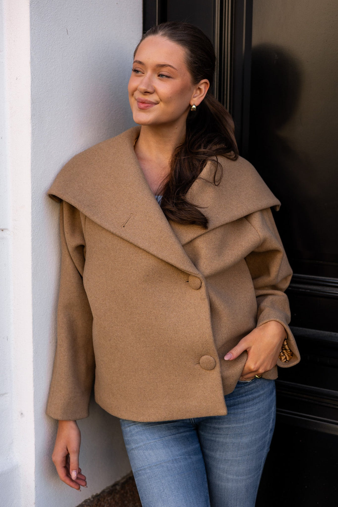 Perryiw Short Coat R Tobacco Brown | Yttertøy | Smuk - Dameklær på nett