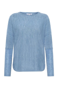 Pippa Pullover Vista Blue Melange