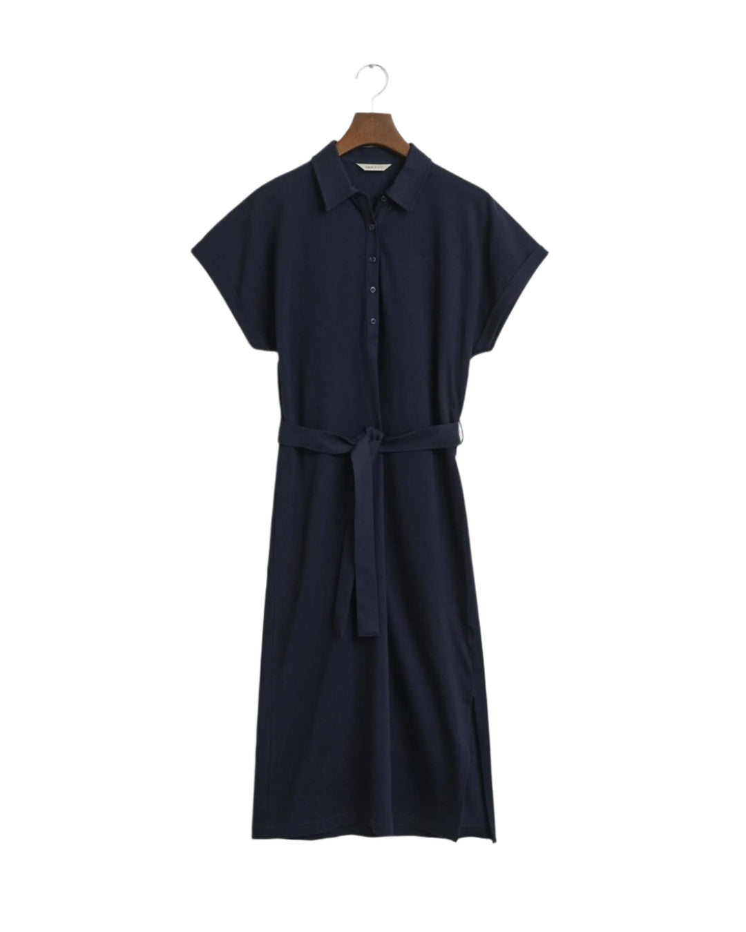 Piqué Polo Dress Evening Blue | Kjoler | Smuk - Dameklær på nett