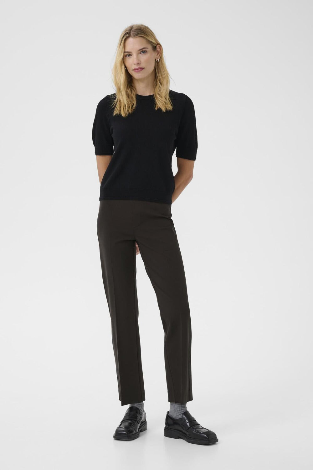 Ponta Pants Ganache | Bukser | Smuk - Dameklær på nett