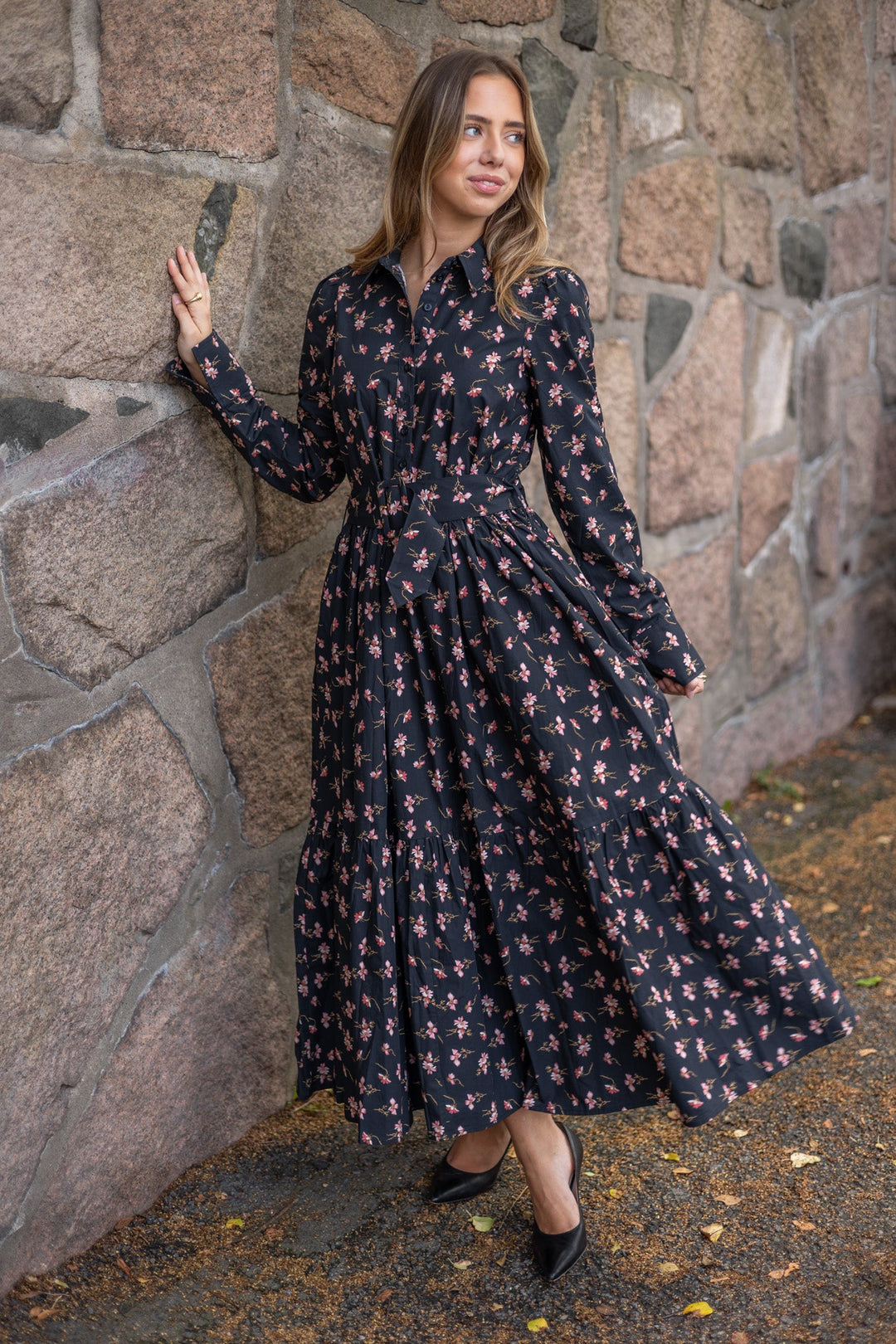Poplin Shirt Dress Petals | Kjoler | Smuk - Dameklær på nett