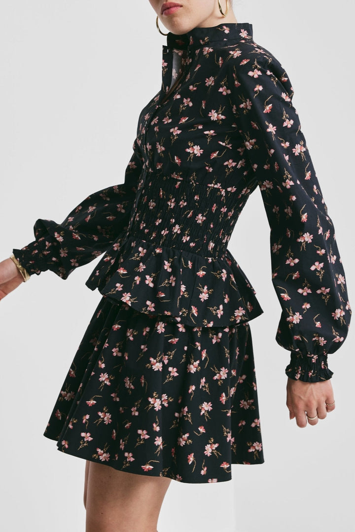 Poplin Smocking Blouse Petals | Skjorter og bluser | Smuk - Dameklær på nett