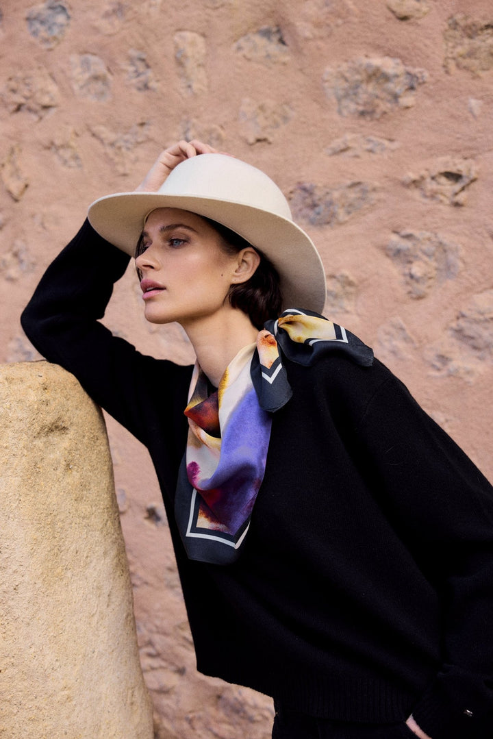 Poppy Silk Scarf Multi | Accessories | Smuk - Dameklær på nett